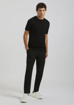 T-shirt in maglia a quadri