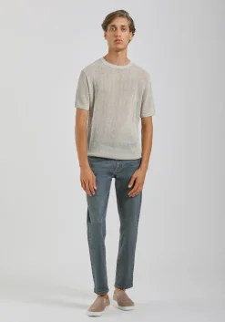 T-shirt in maglia forata