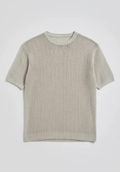 T-shirt in maglia forata