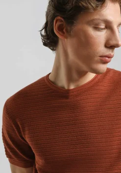 T-shirt in maglia forata