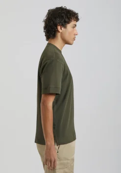 T-shirt over con stampa