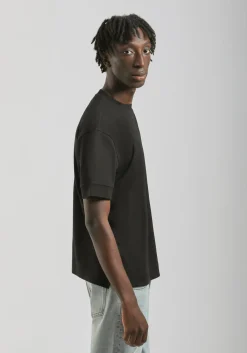 T-shirt over con stampa