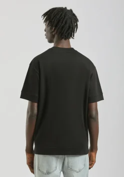 T-shirt over con stampa