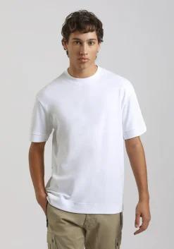 T-shirt over 100% cotone