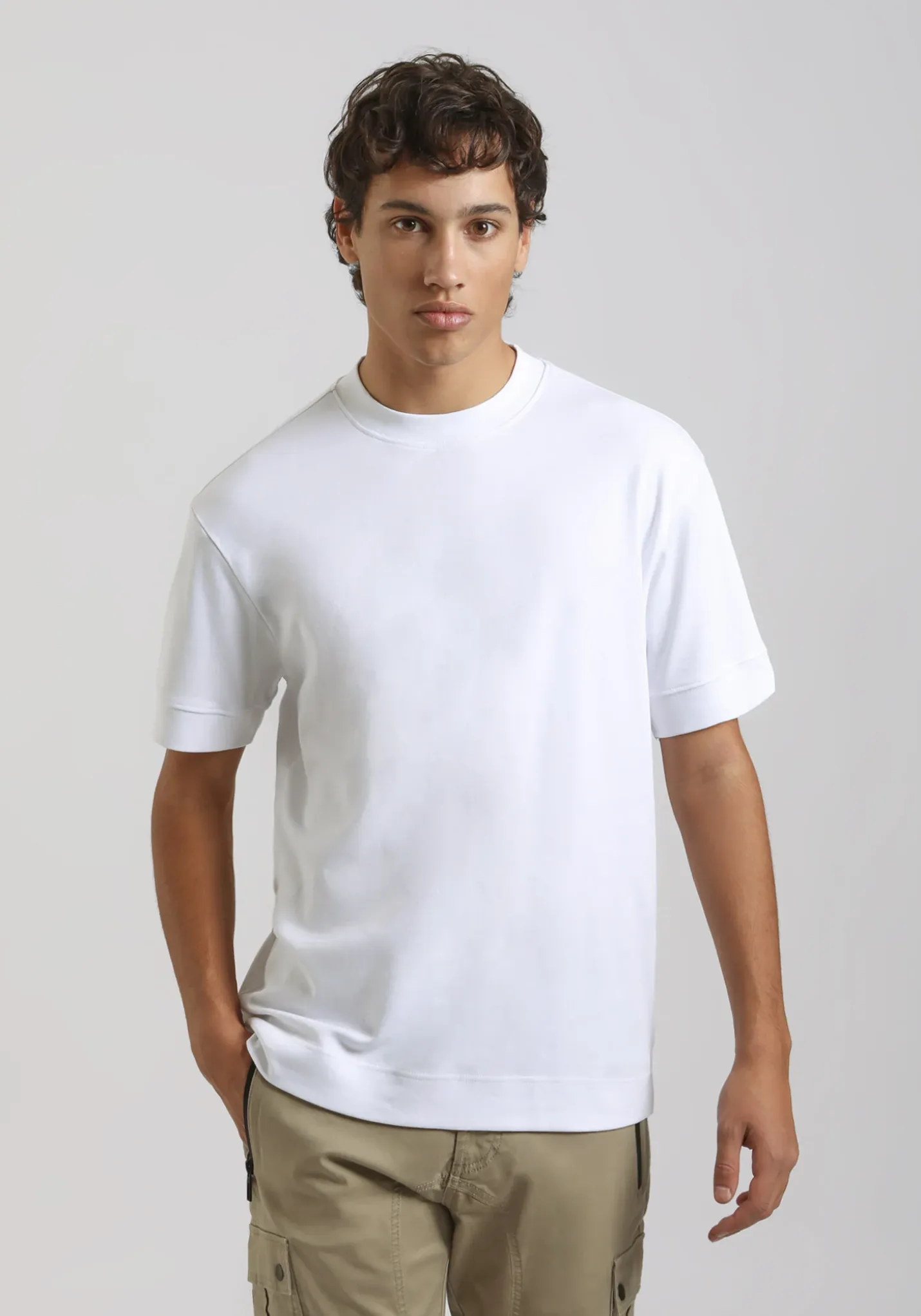 T-shirt over 100% cotone
