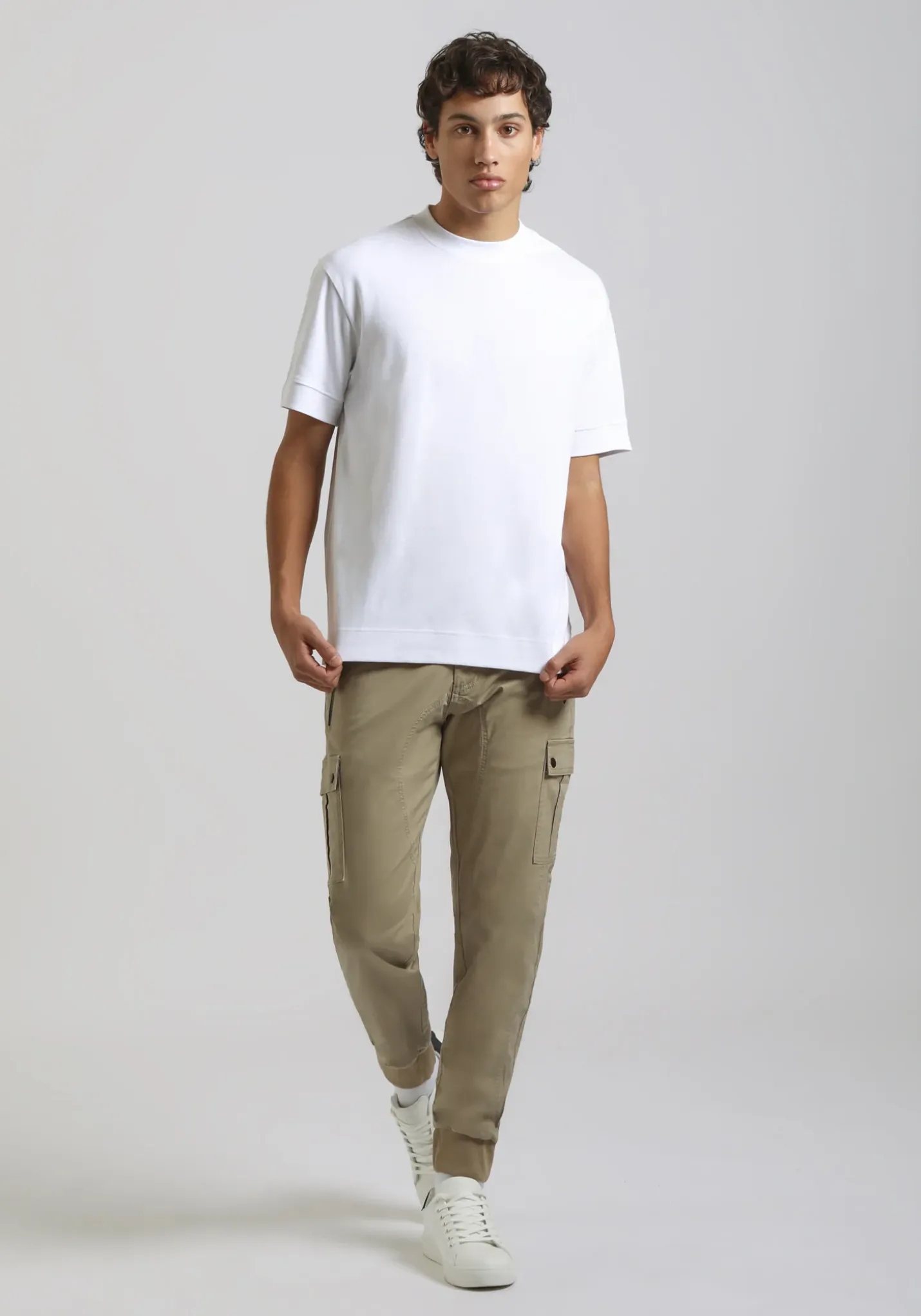 T-shirt over 100% cotone
