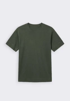 T-shirt strutturata 100% cotone