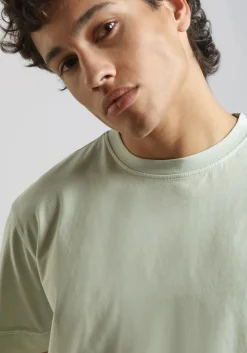 T-shirt strutturata 100% cotone