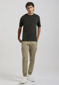 T-shirt strutturata 100% cotone