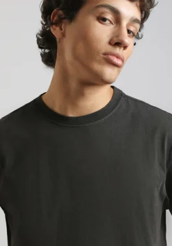T-shirt strutturata 100% cotone