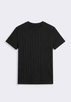 T-shirt viscosa a coste