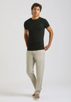 T-shirt viscosa a coste