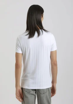 T-shirt viscosa a coste