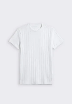 T-shirt viscosa a coste