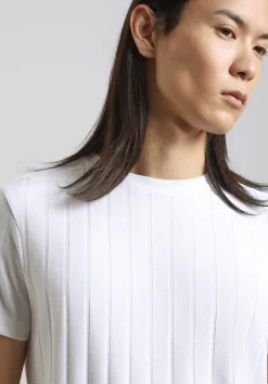 T-shirt viscosa a coste